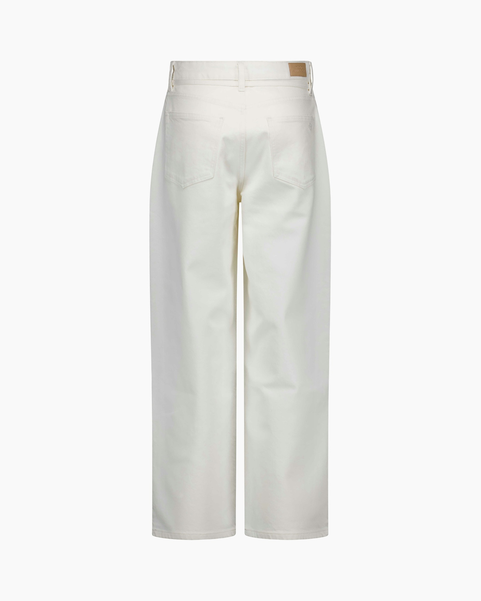 broek, witte, achterkant, kleding, katoen?
