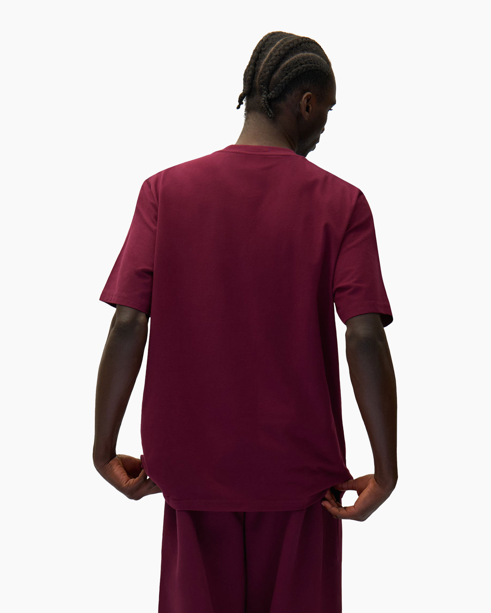 T-shirt Arte Heart Bordeaux