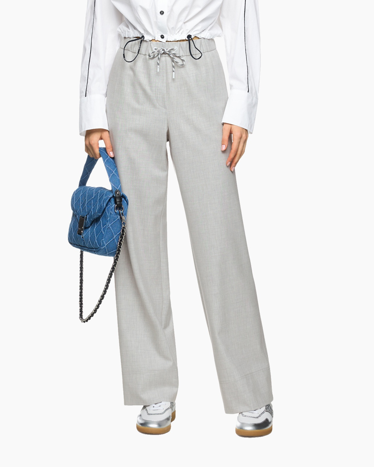 Broek Zs 81.05 W02 Licht Grijs