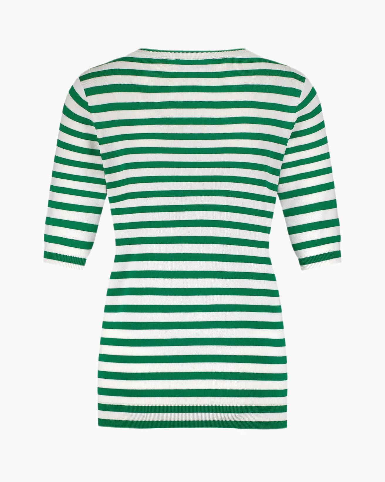 Pullover Luna Ssl Stripe Groen