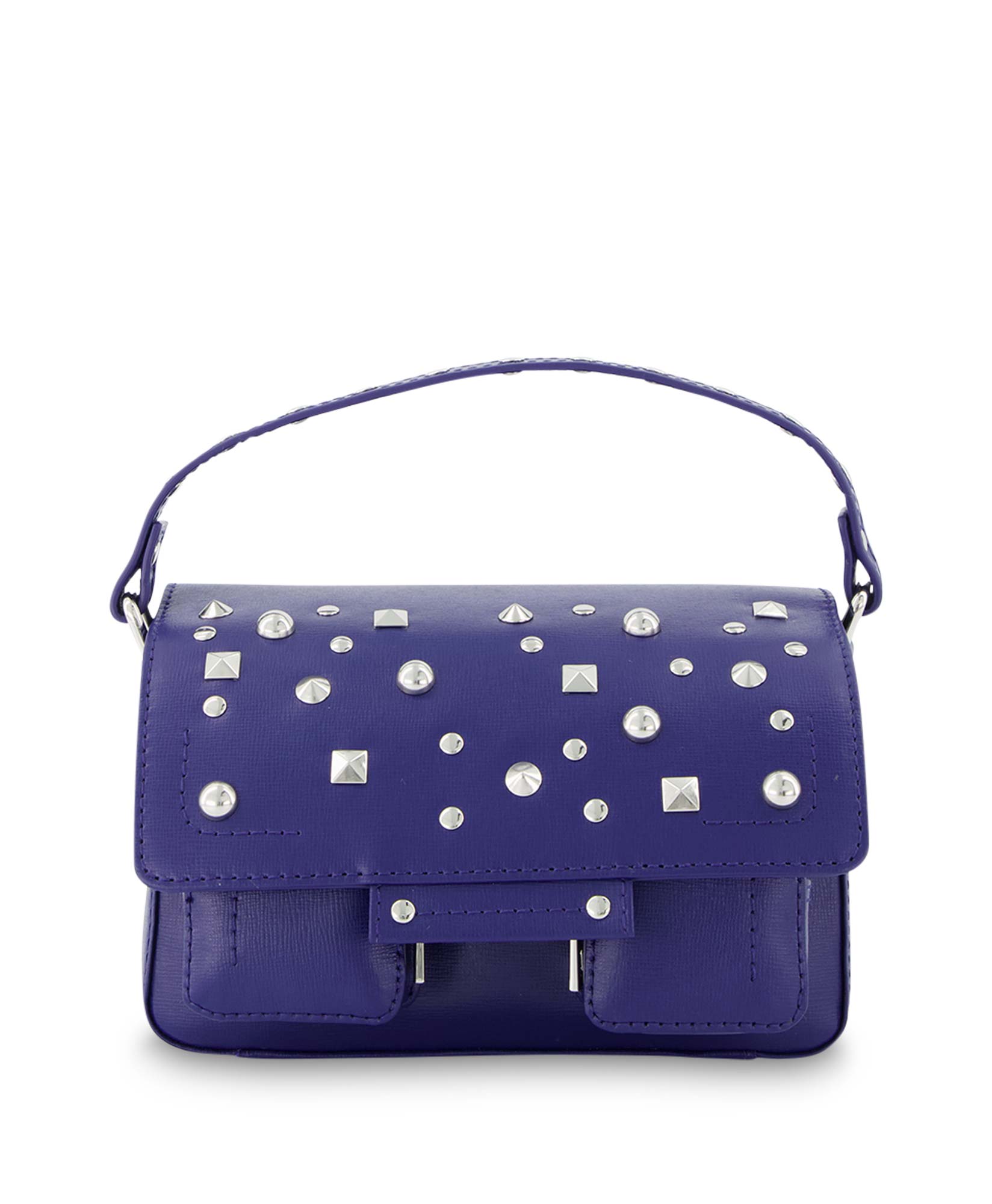 Nunoo Bags  Tas Small Honey Rivet Florence Dark Bl Donker Blauw