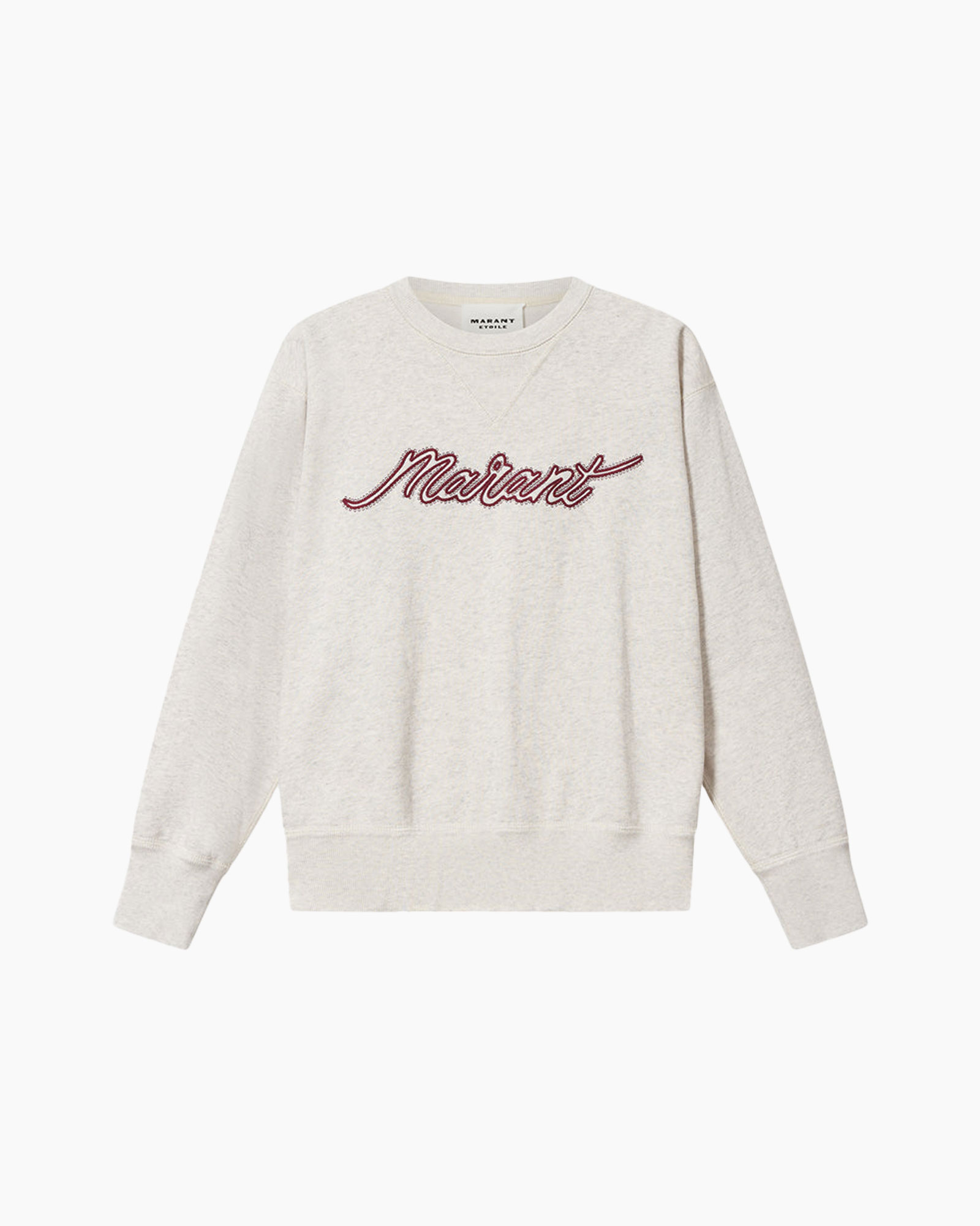 sweatshirt, crewneck, grafisch, beige, langarm