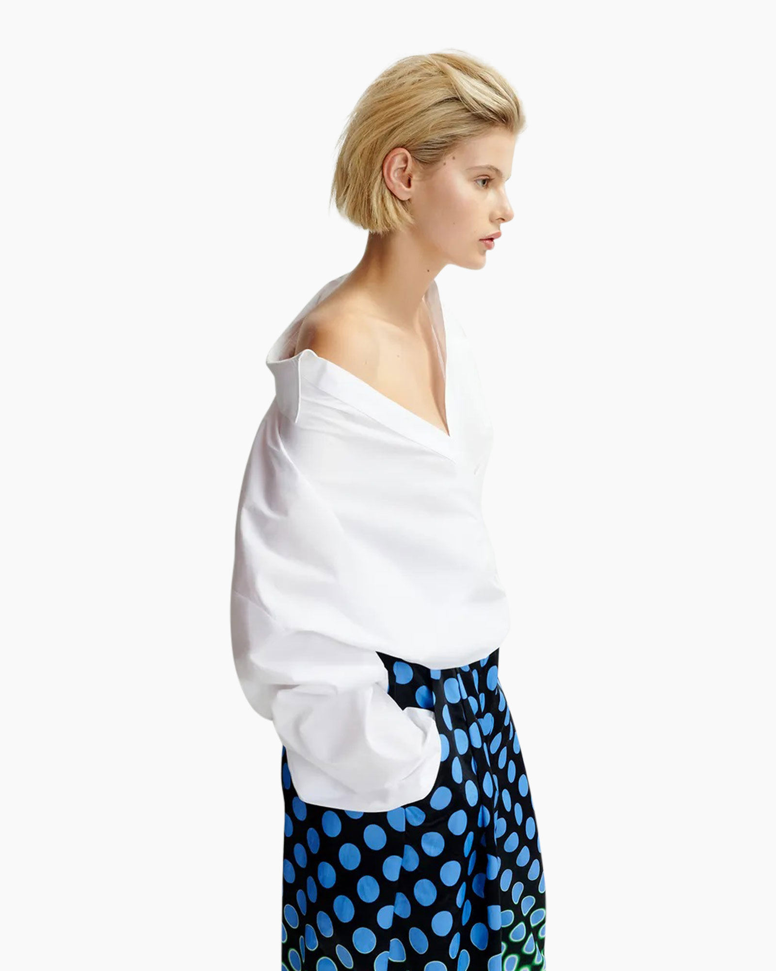 Blouse Hare2 Wit