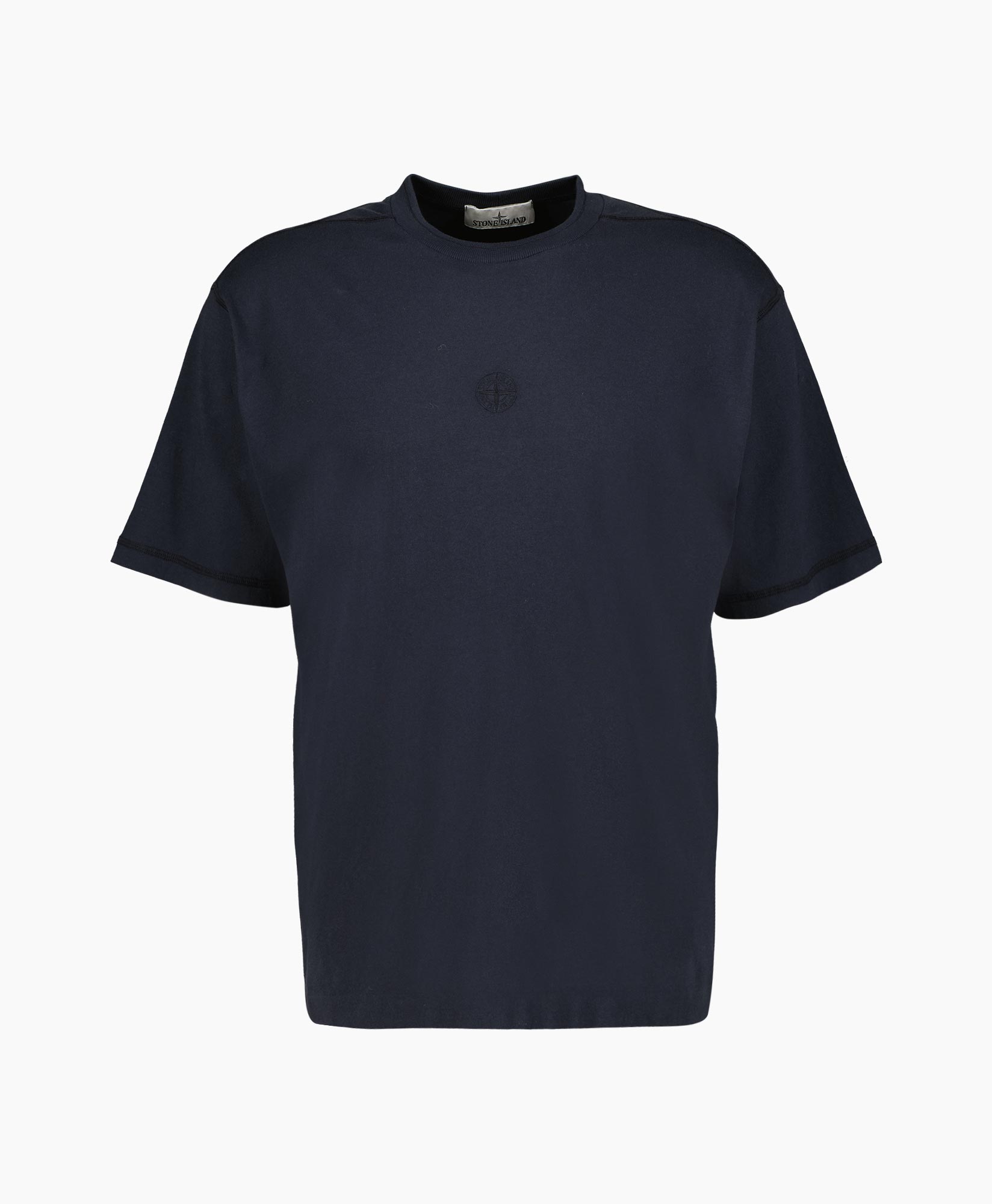 Stone Island T-shirt Korte Mouw 957.1 Donker Blauw