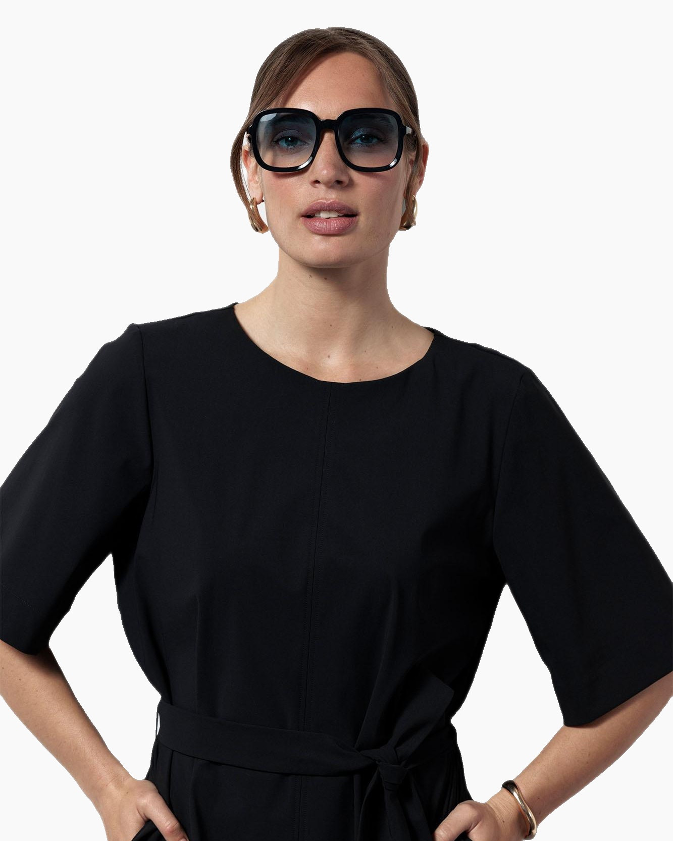 Jurk Melody Dress Zwart dessin