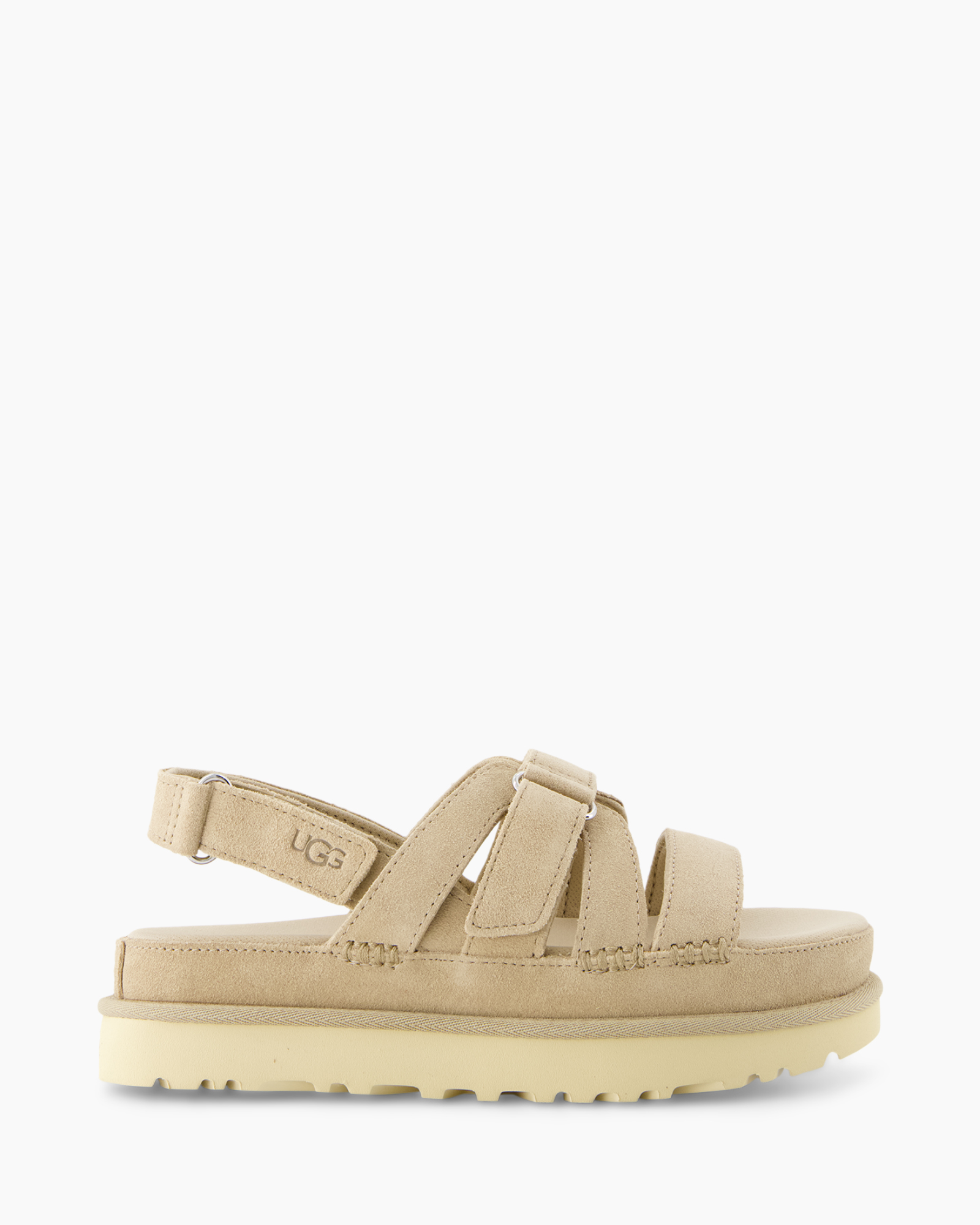 sandalen, riemjes, beige, suede, UGG