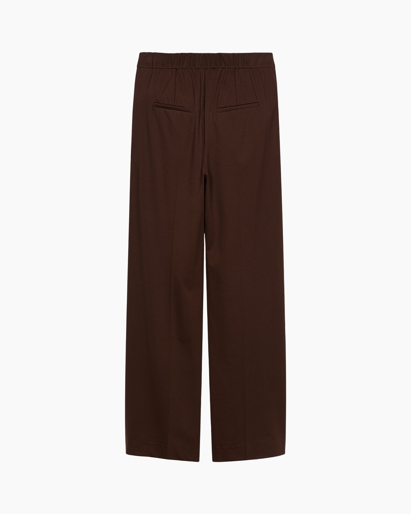 broek, broek_pantalon, bruin, elastische_ tailleband, achterzakken