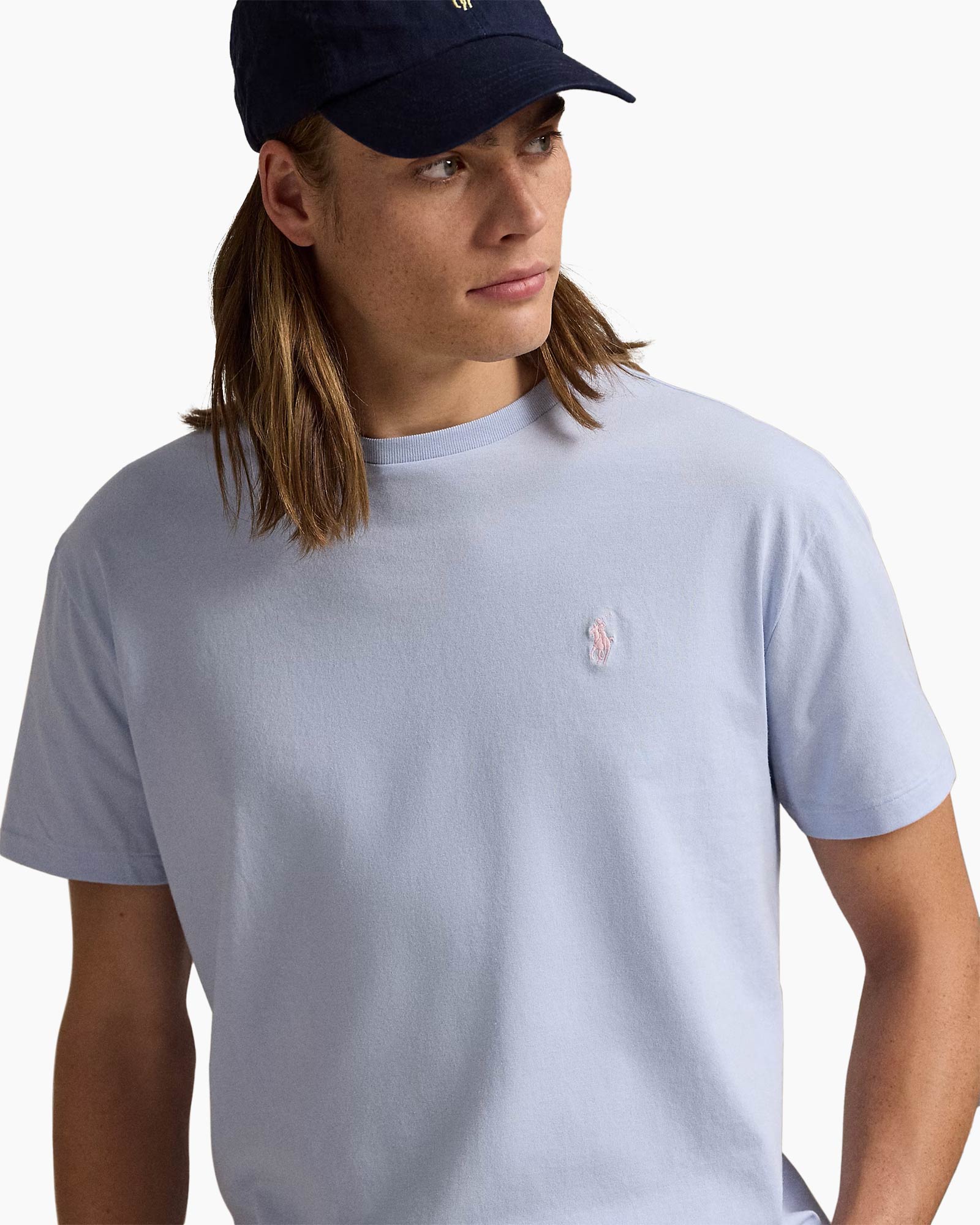 T-shirt Korte Mouw Jersey Sscncmslm2 Licht Blauw