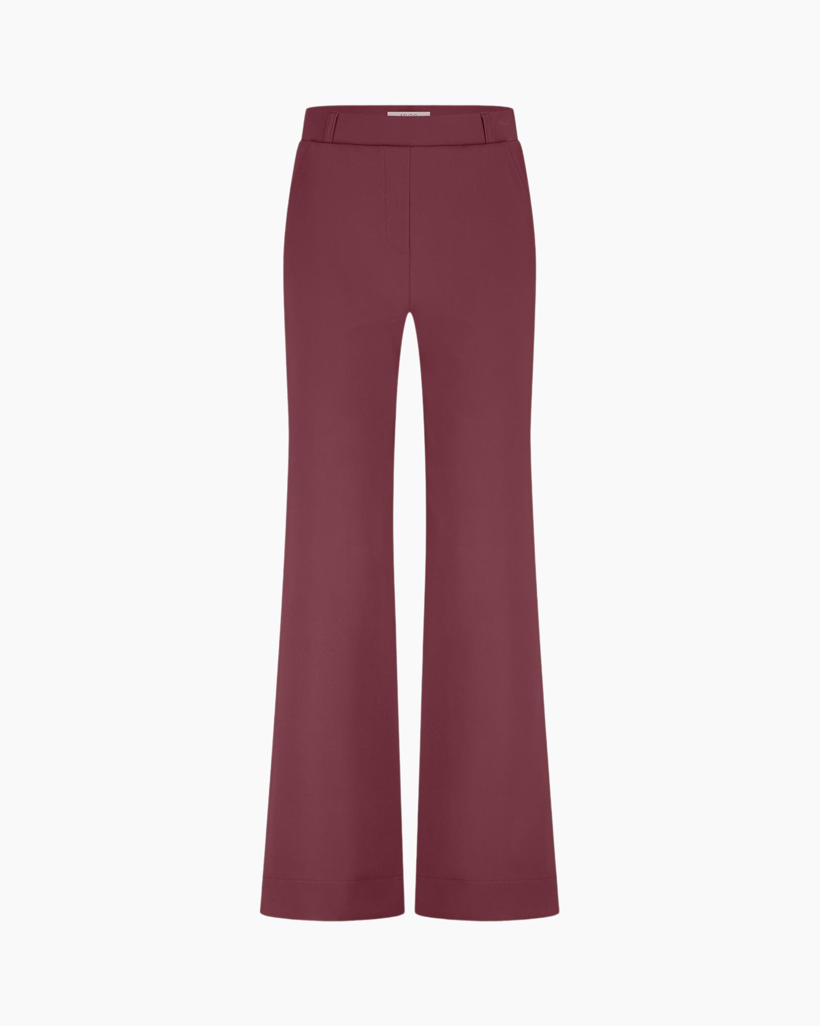 Broek Lexie Bonded Trousers Rood