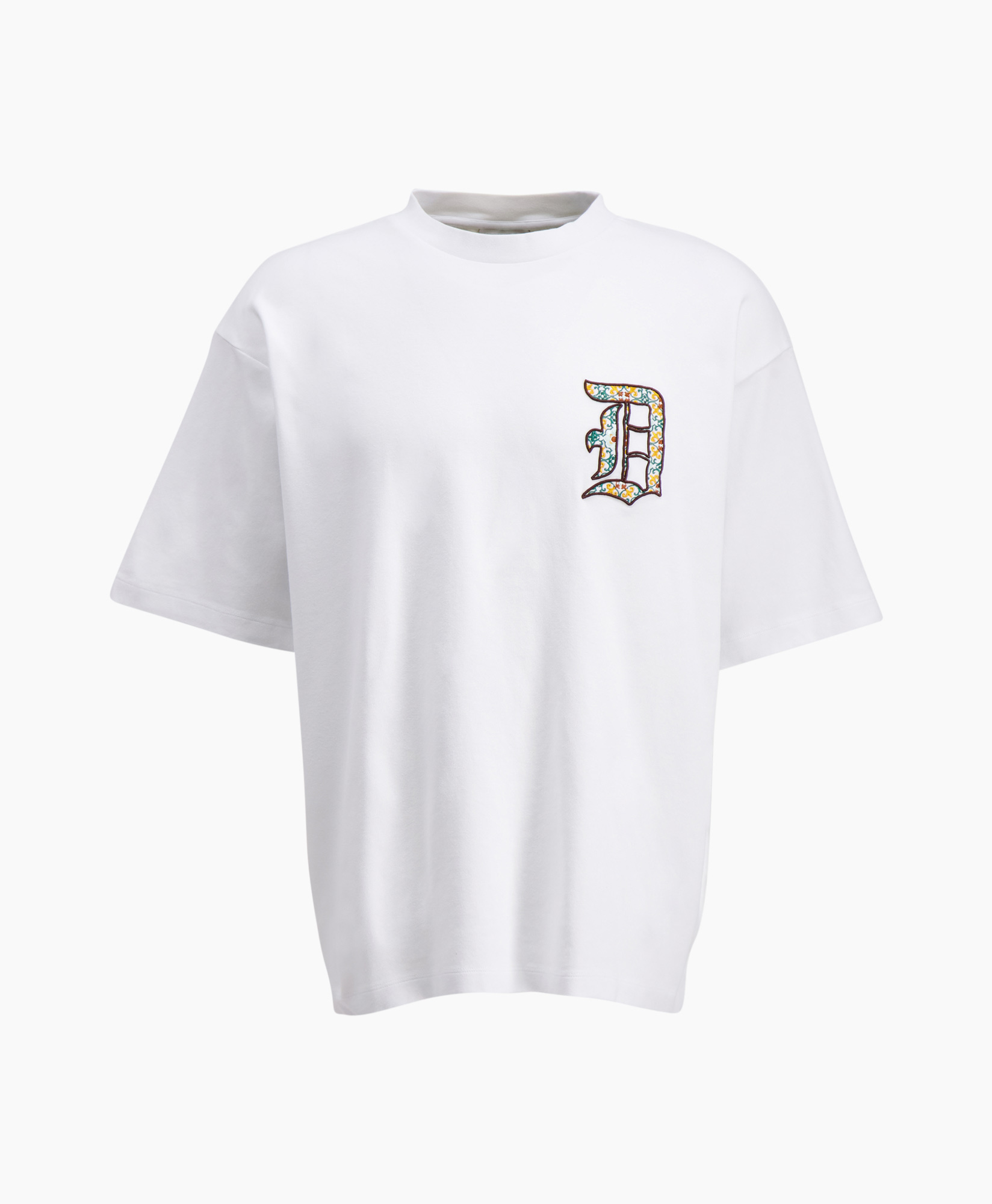 Drole De Monsieur T-shirt Korte Mouw Le T-shirt D Wit