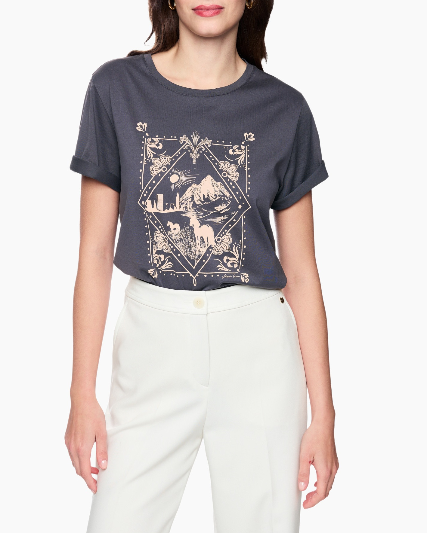 T-shirt Ac 48.10 J16 Petrol