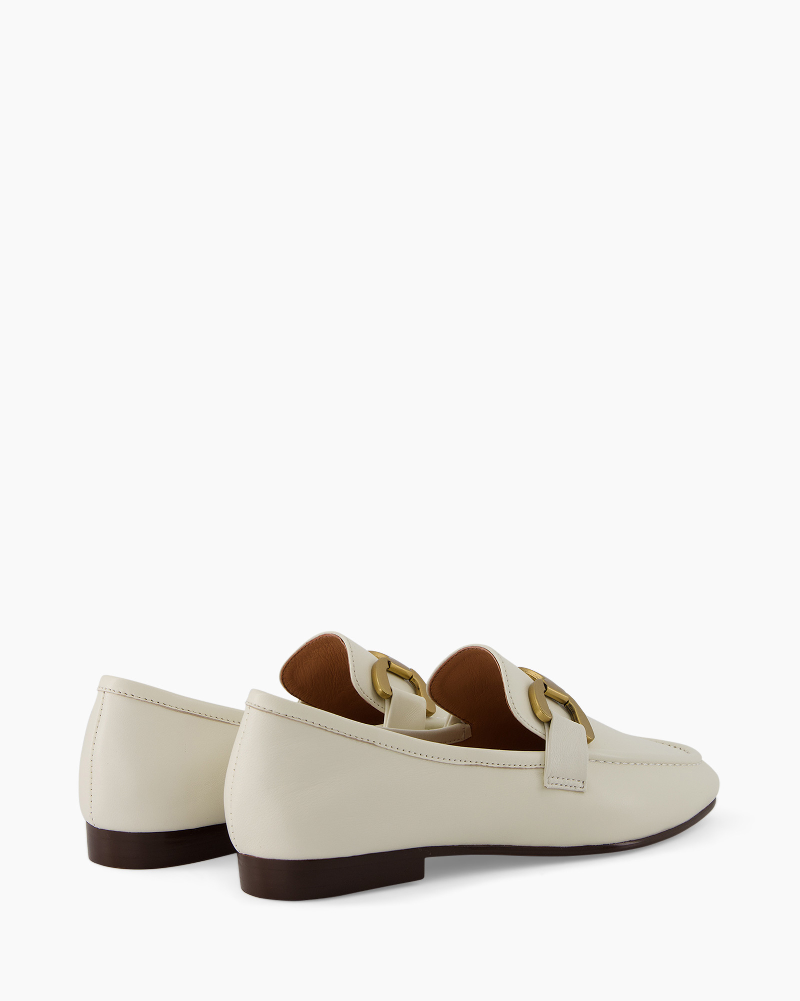 Loafer Kid Leather Ecru