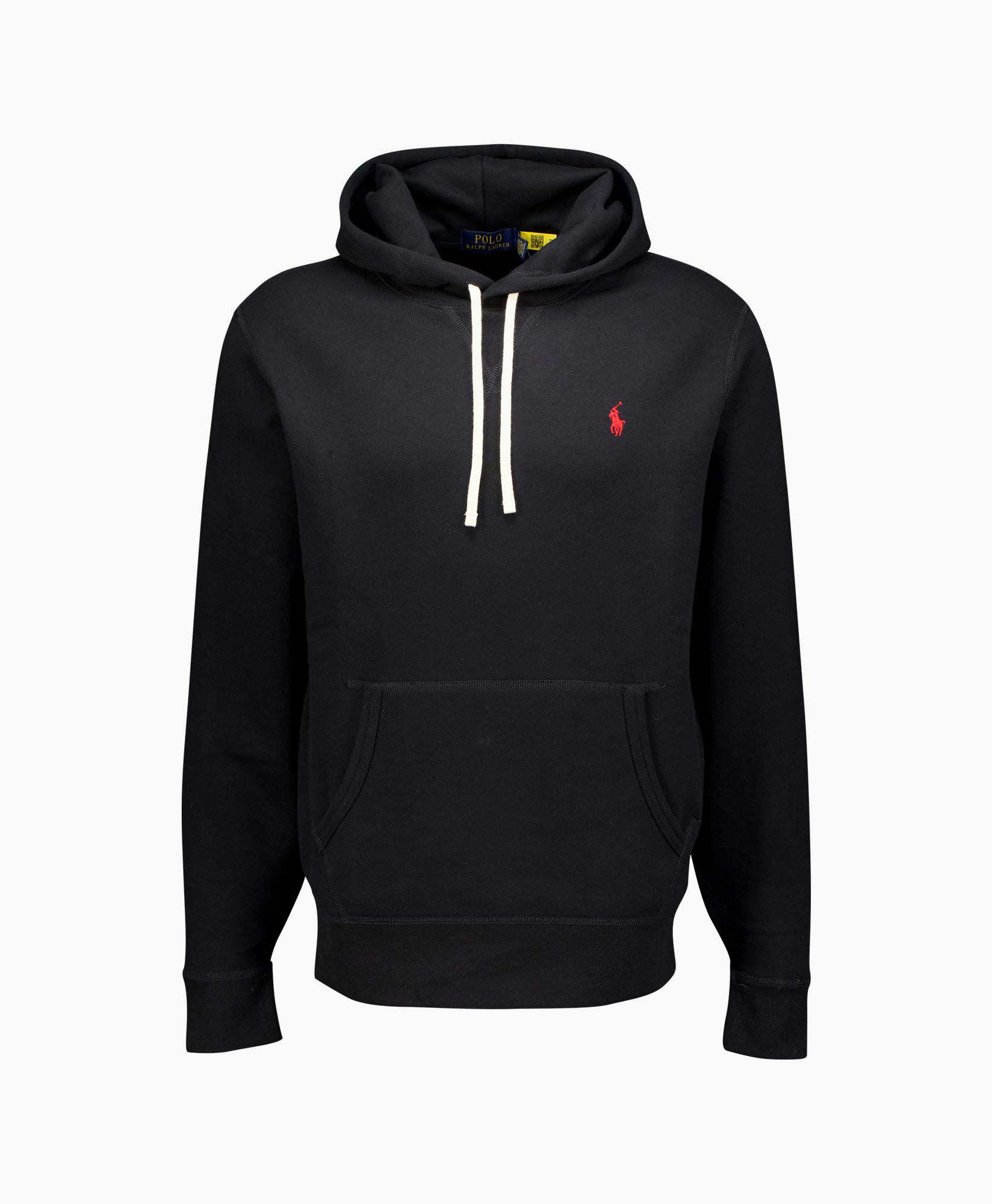 Hoodie Fleece Zwart
