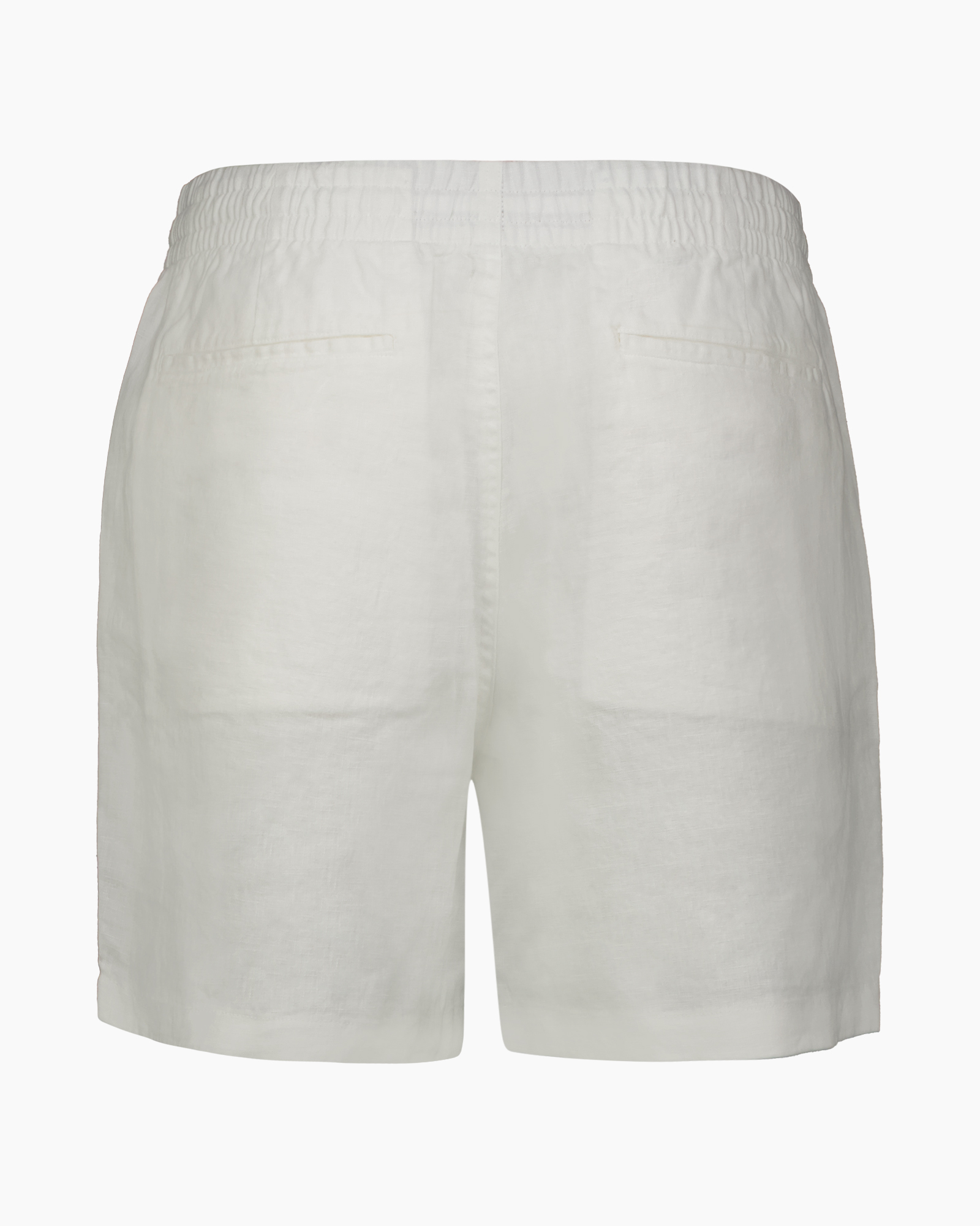 broeken, linnen, touwsluiting, wit, logo