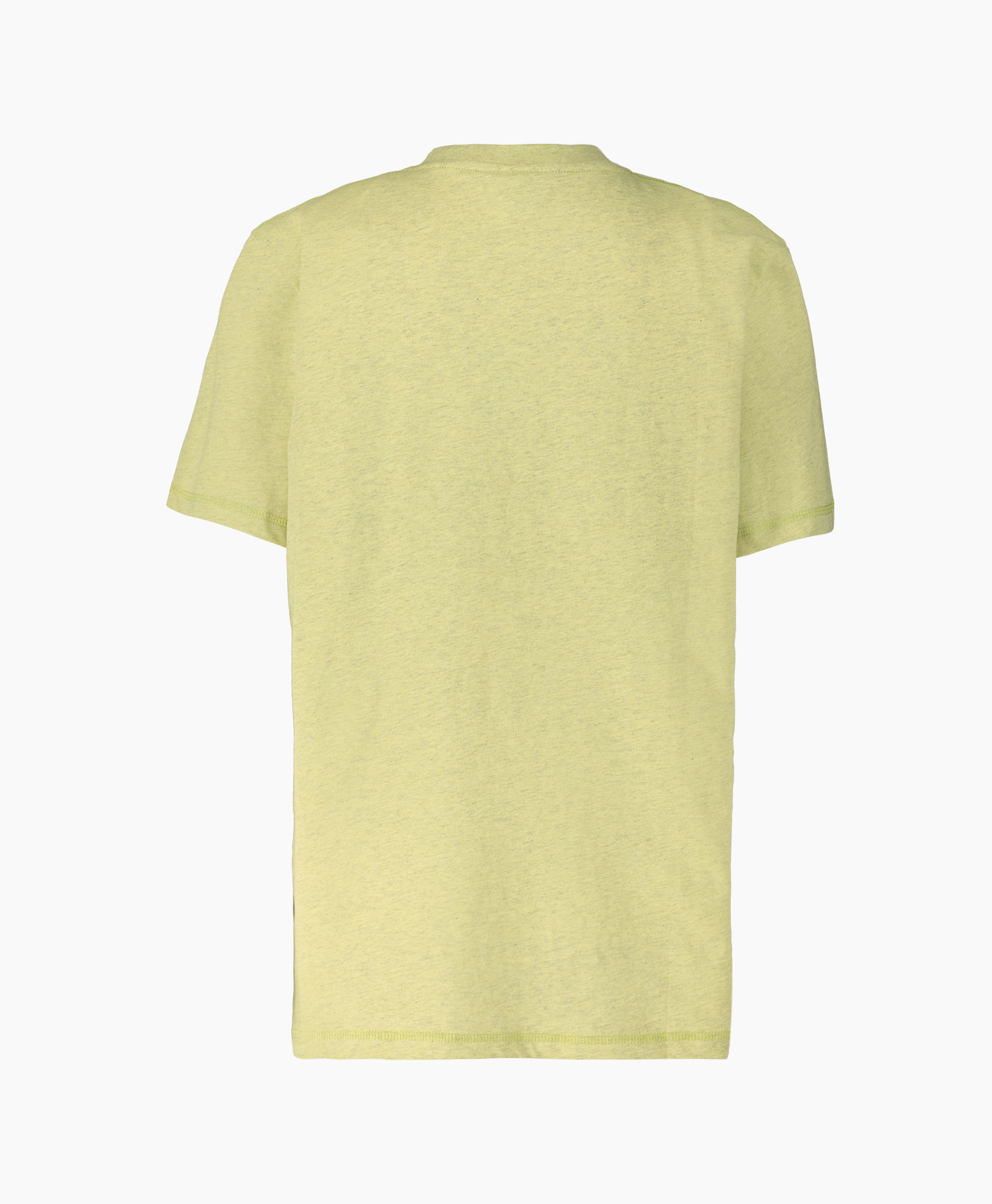 Ganni T-shirt Korte Mouw T3562 Groen