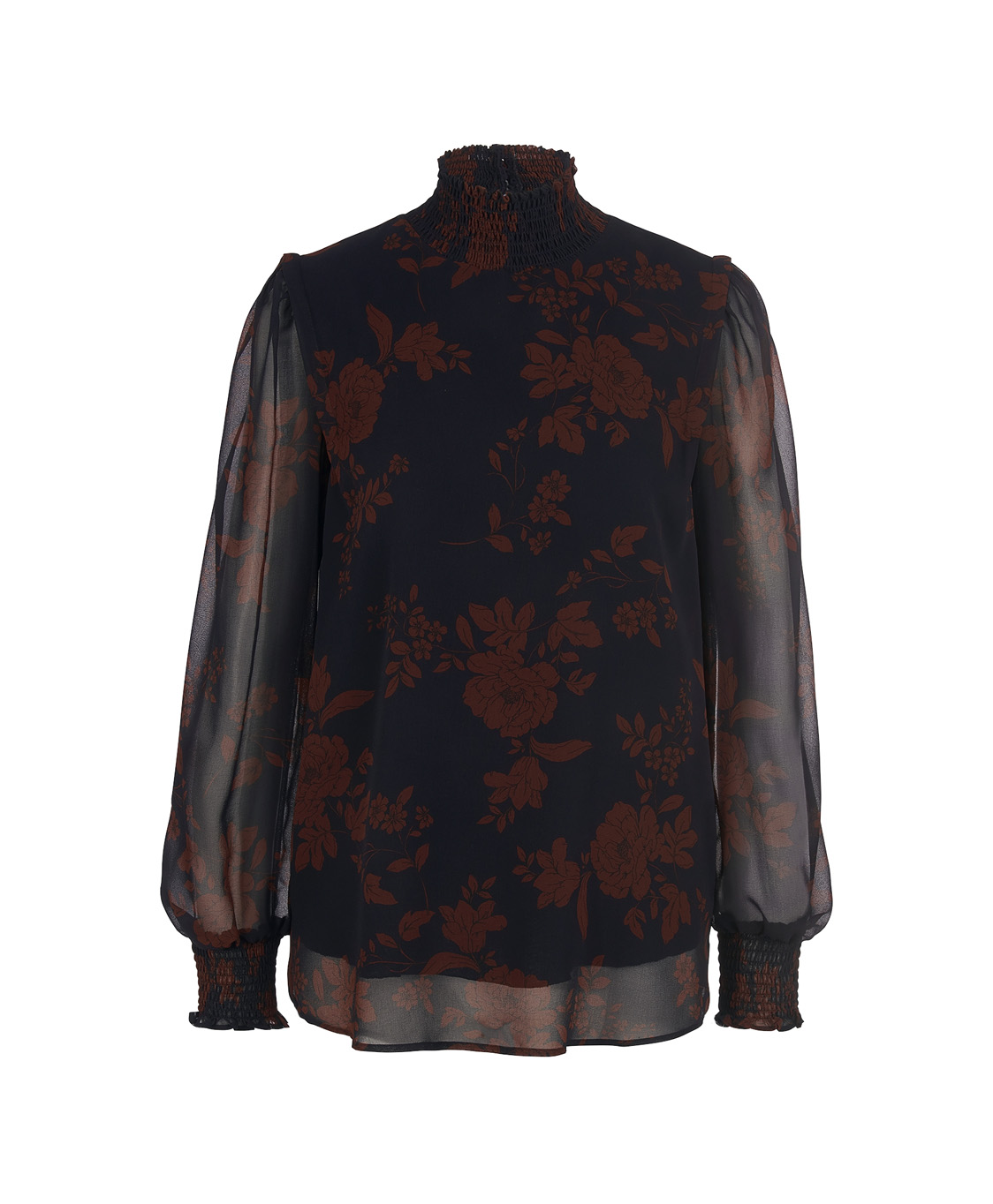 Riani Blouse 285720-4056 Blauw dessin