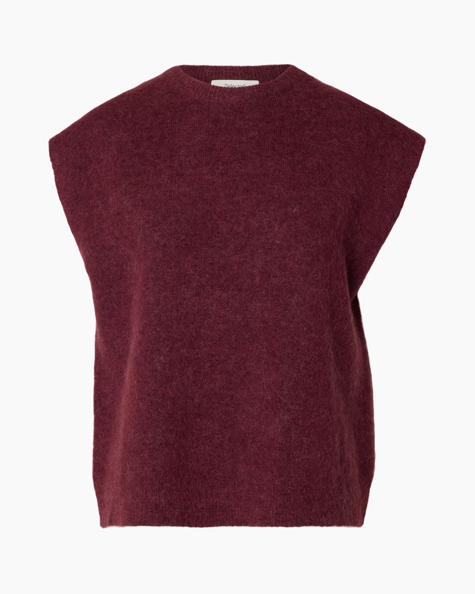 trui, trui met kabel, burgundy, kraagloos, oversized