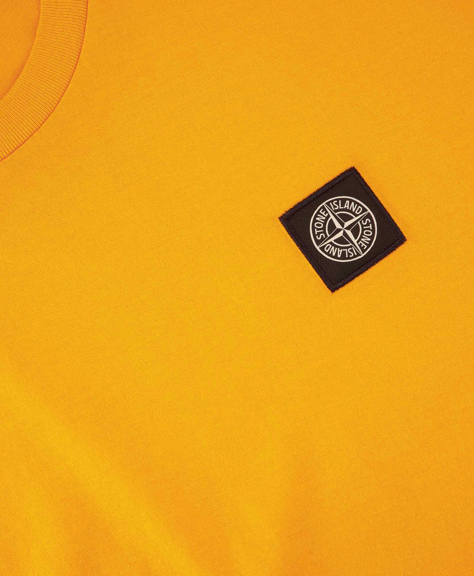 Stone Island T-shirt Korte Mouw 24113 Oranje