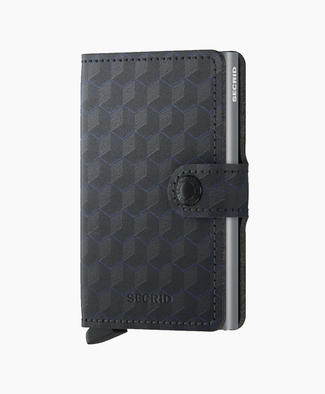 Secrid Diversen Miniwallet Optical Black-titanium Zwart
