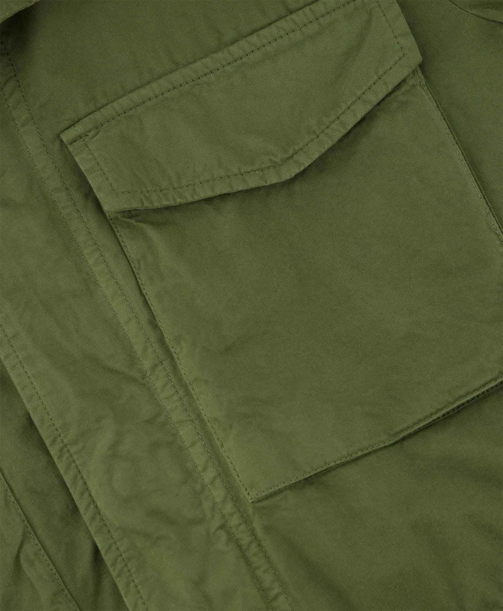 Aspesi Heren Jasje Giub. Minifield Cot Groen