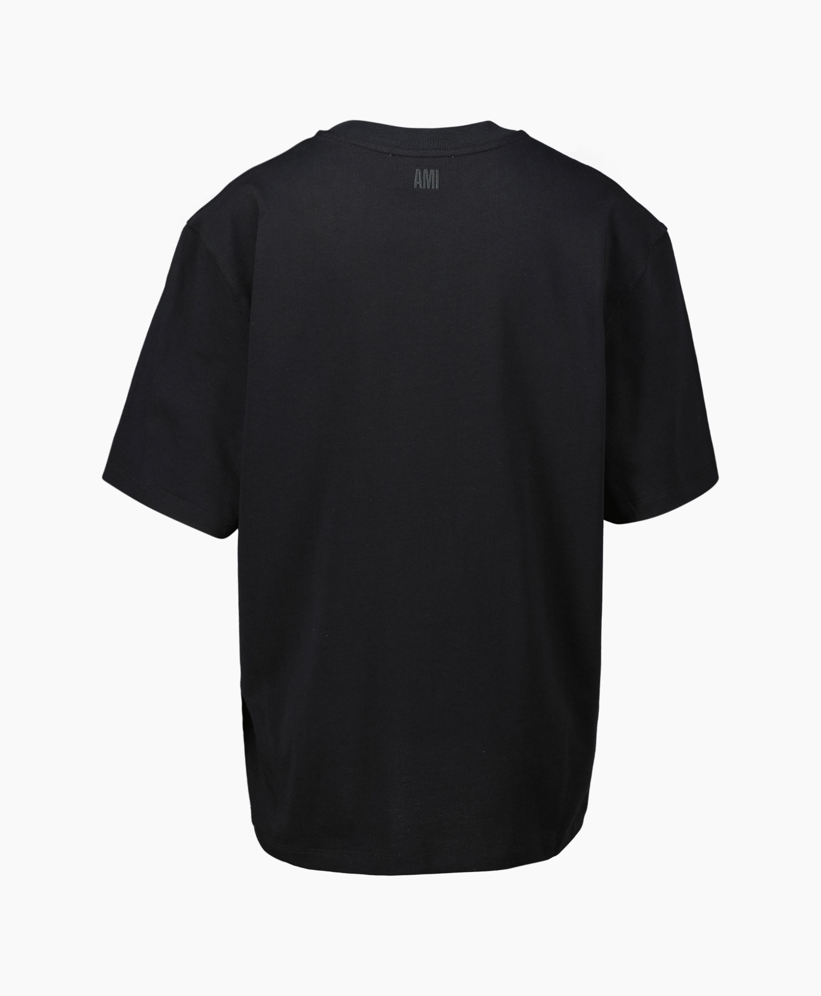 Ami T-shirt Korte Mouw Uts004.726 Zwart