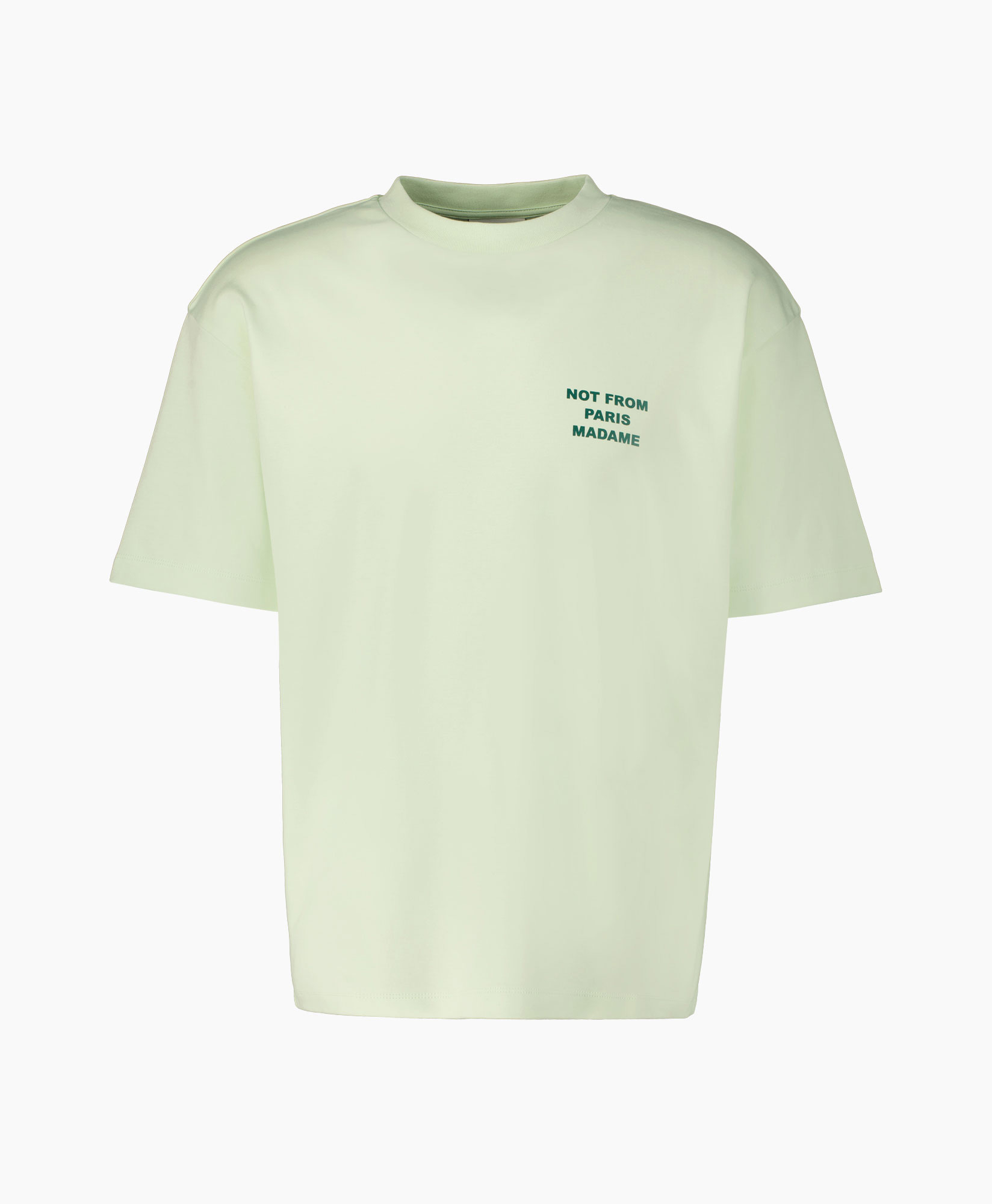 Drole De Monsieur T-shirt Le T-shirt Slogan Groen