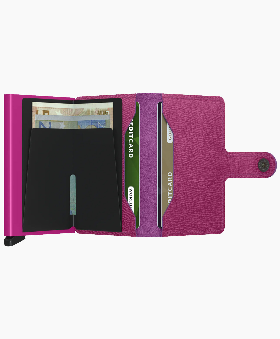 Secrid Diversen Miniwallet Crisple Fuchsia Paars