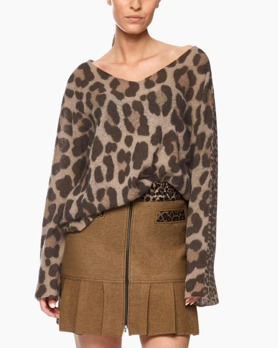 Trui Zs 41.27 M32 Bruin dessin