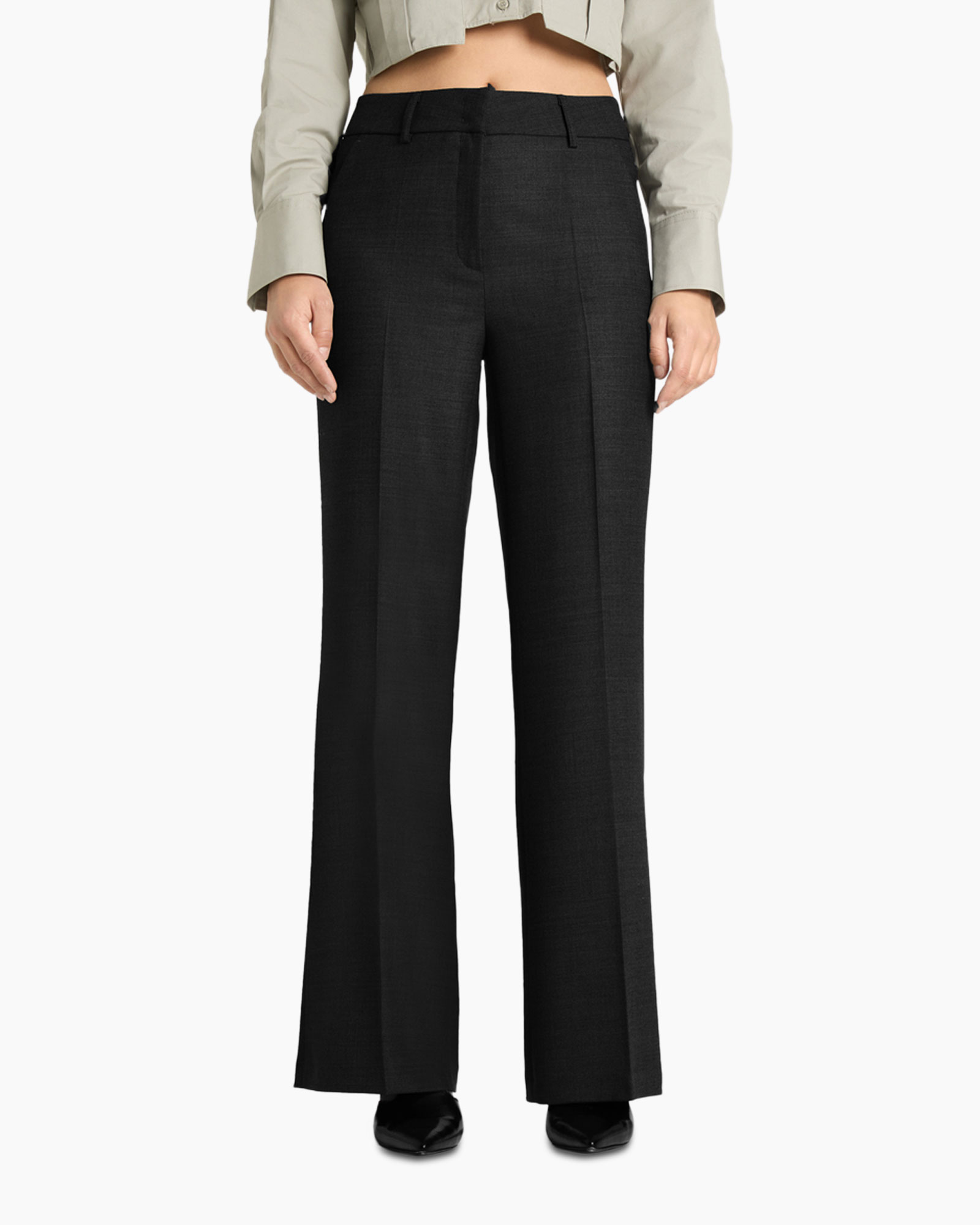 Pantalon Amelie Grijs