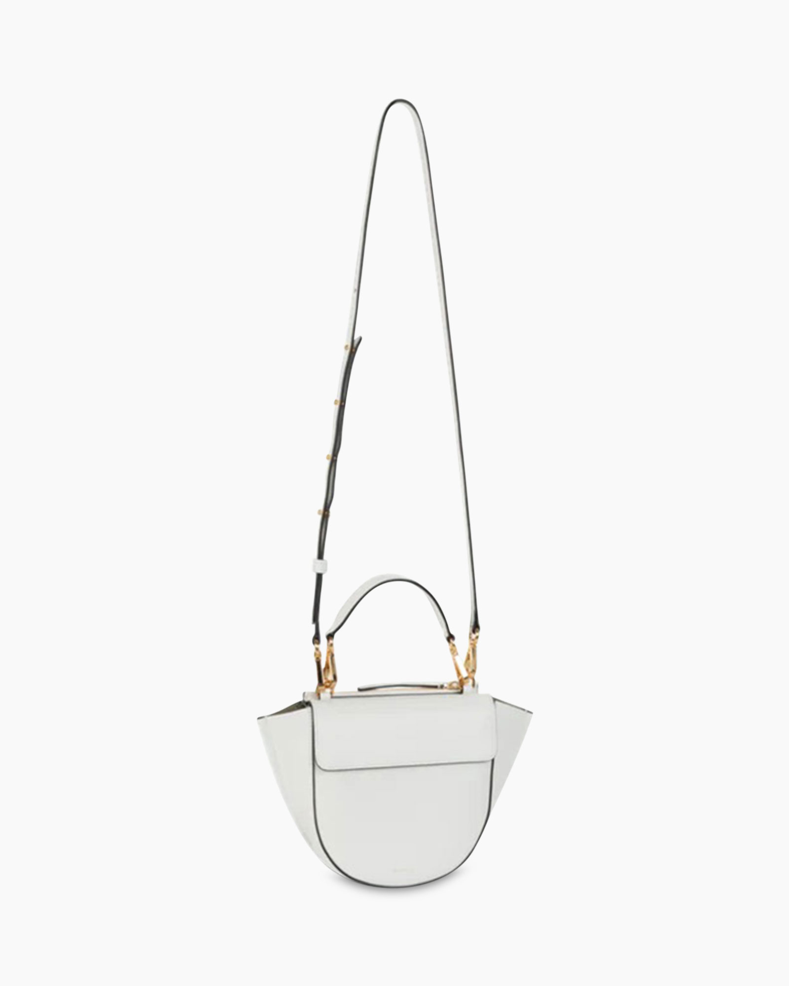 Crossbody Tas Hortensia Mini Wit
