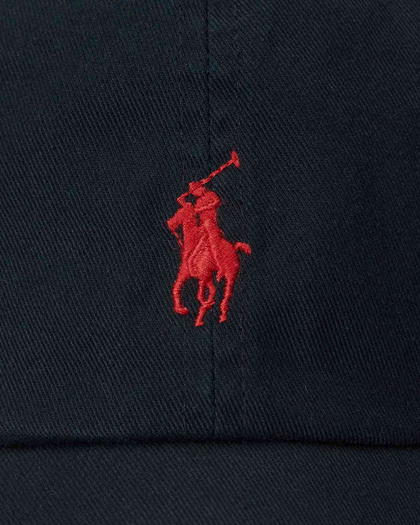 Pet Twill Logo Sport Zwart