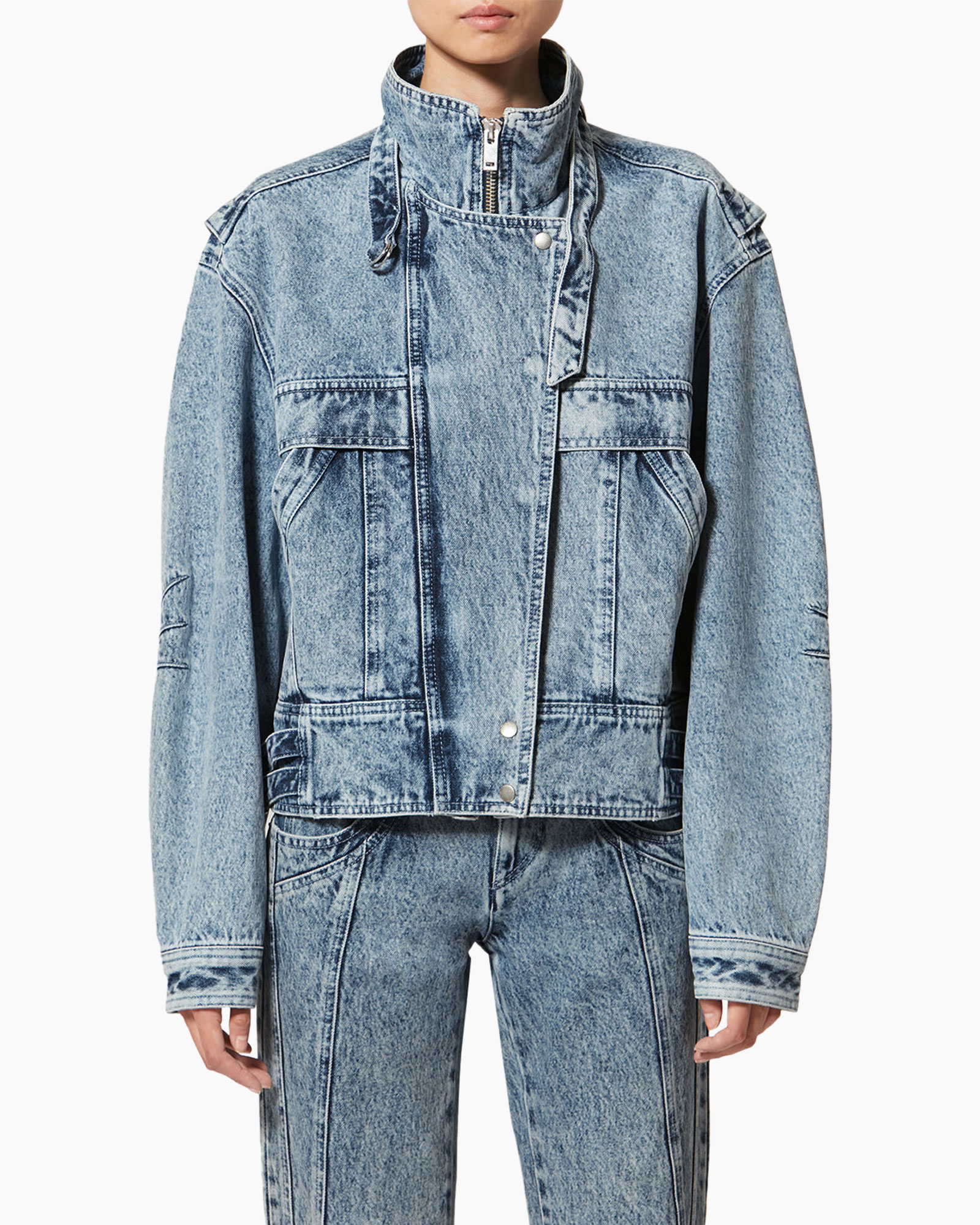 Spijkerjas Joseline-ga Licht Blauw