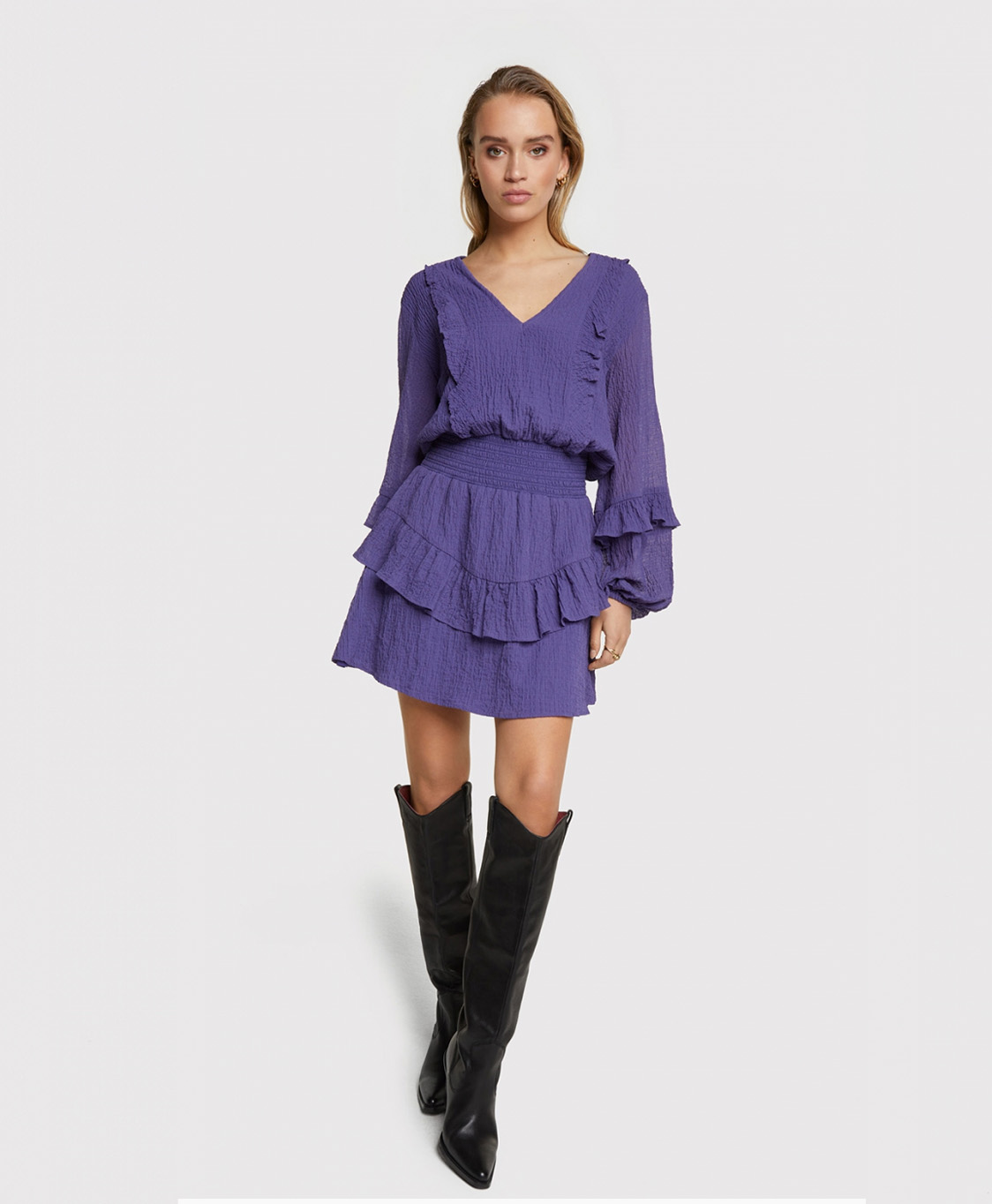 Alix the label snake chiffon dress shop