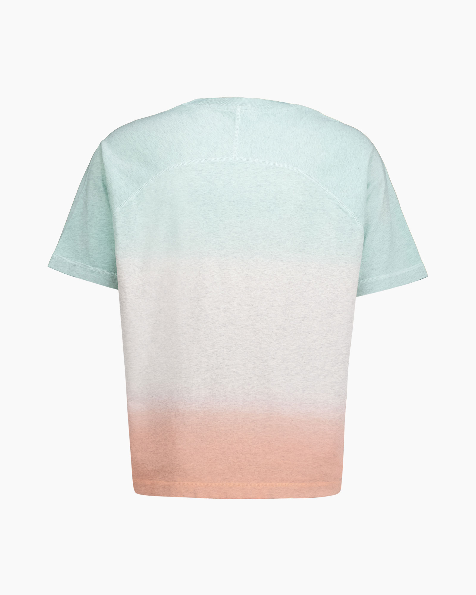 T-shirt Wind Dip Dye Print + 2 Kleurig