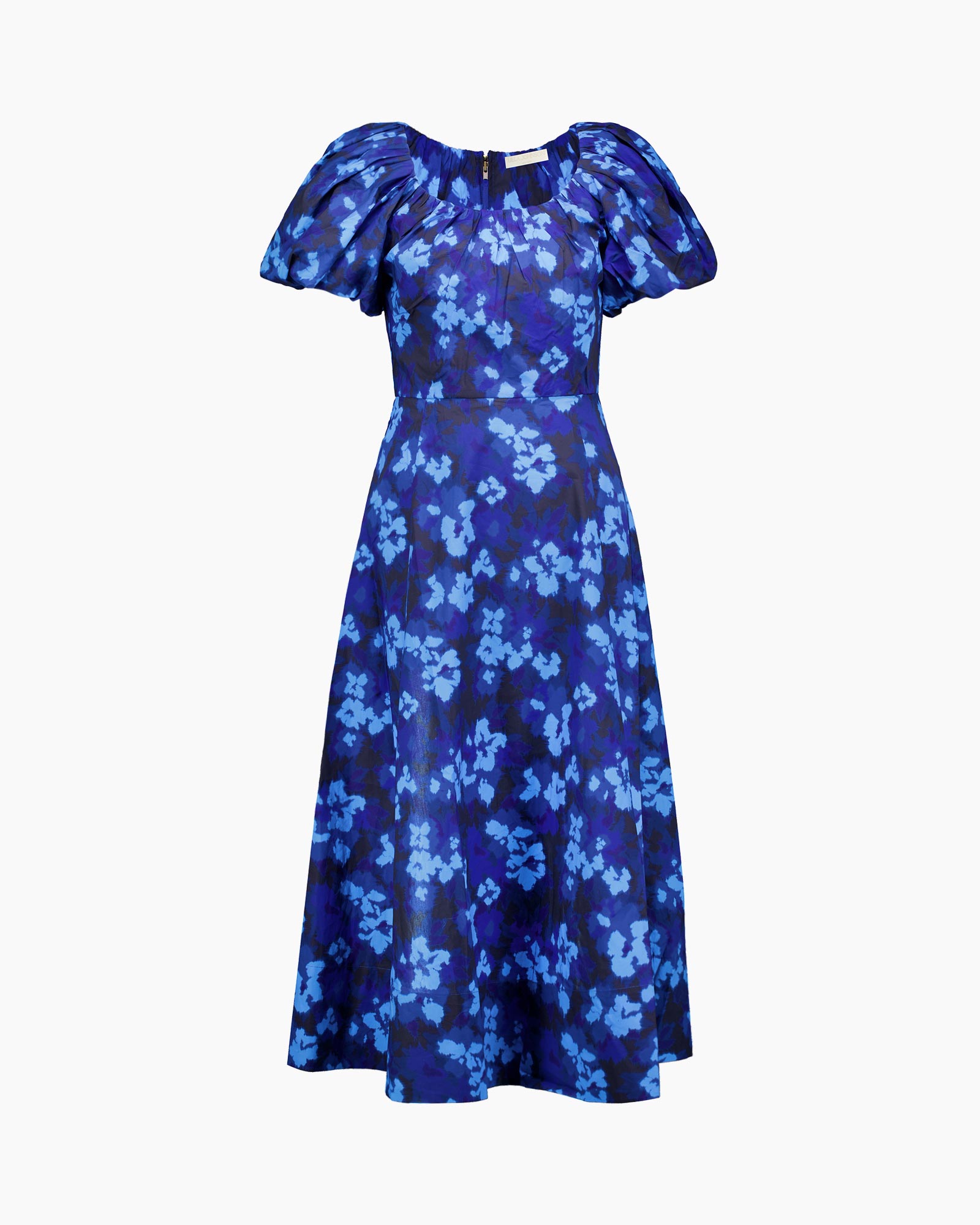 Midi Jurk Imara midden blauw