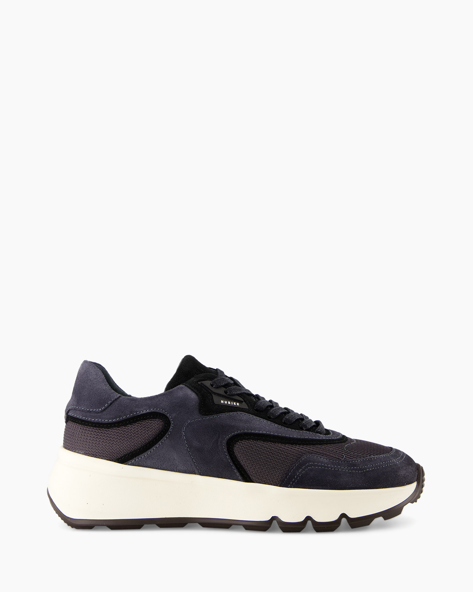 sneaker, schoenen, midsole, donkerblauw, veters