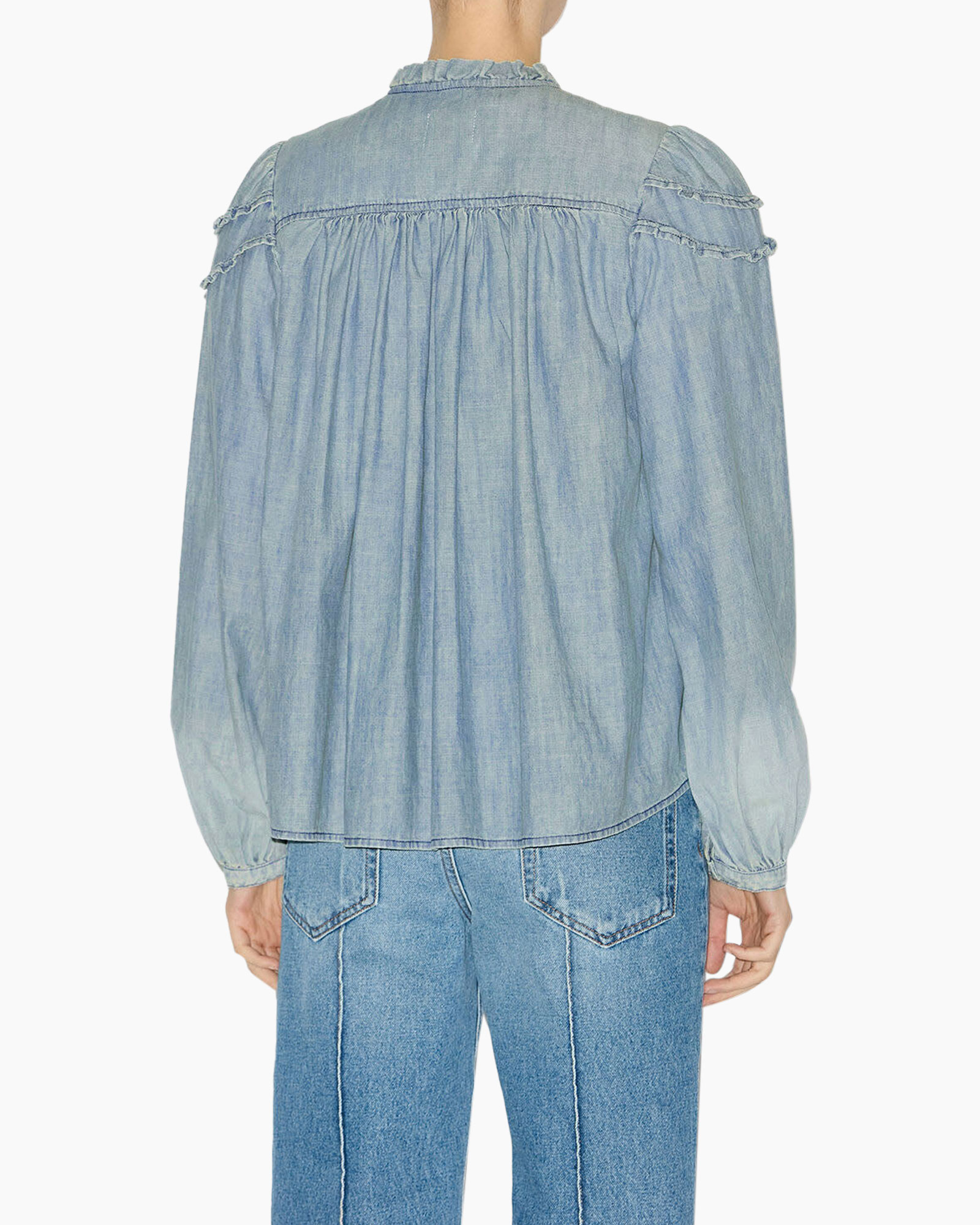 Blouse Milya Blauw