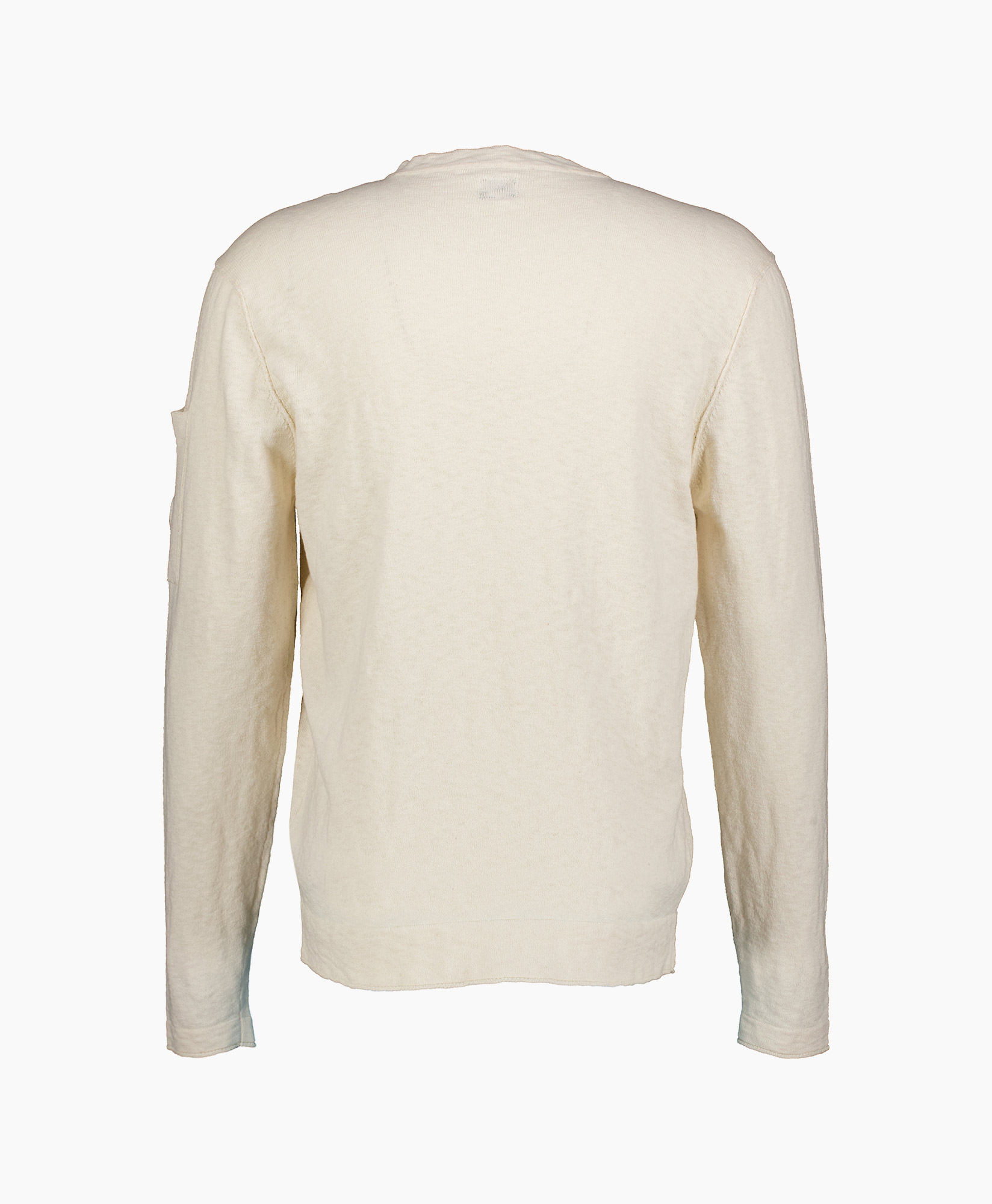 Gebreide Trui Lens Knit Crewneck Off White