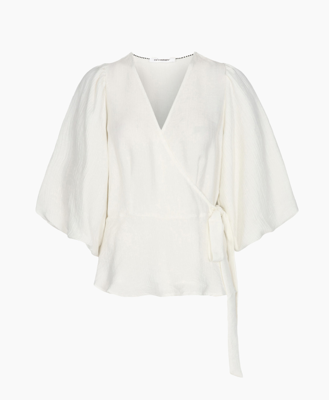 Co'couture Blouse Ronda Wrap Wit