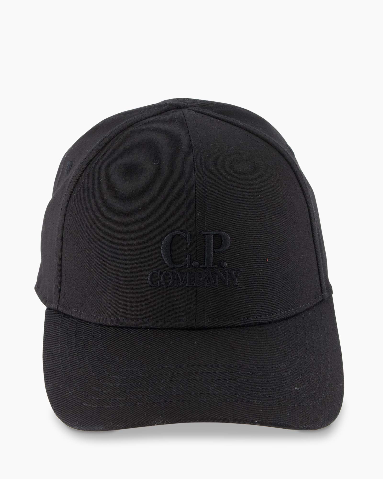 Pet Gabardine Logo Cap Zwart