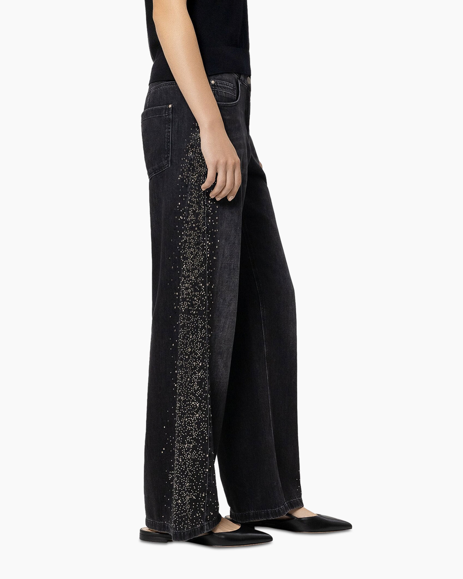 Pants, Jeans, Adult, Person, Woman