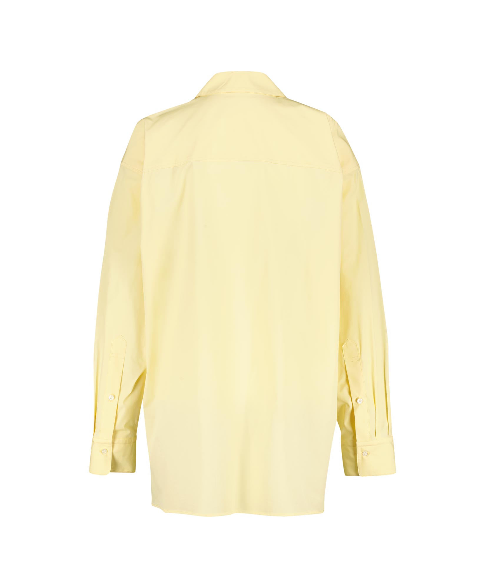 Loulou Studio Blouse Cotton Shirt Geel