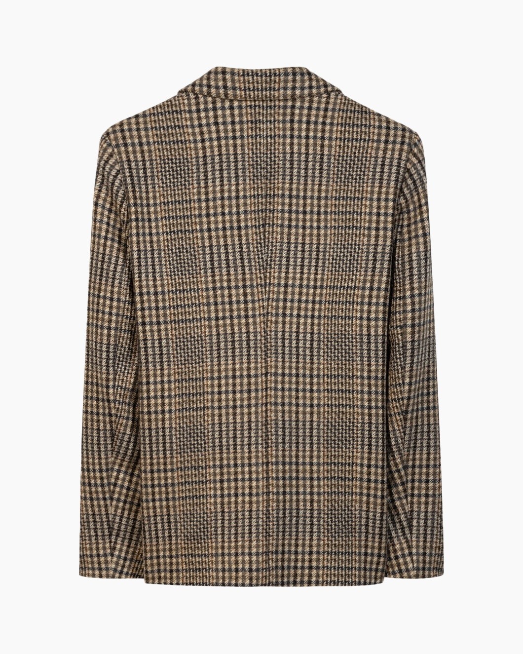 blazer, tartan, ruit, wol, langarm