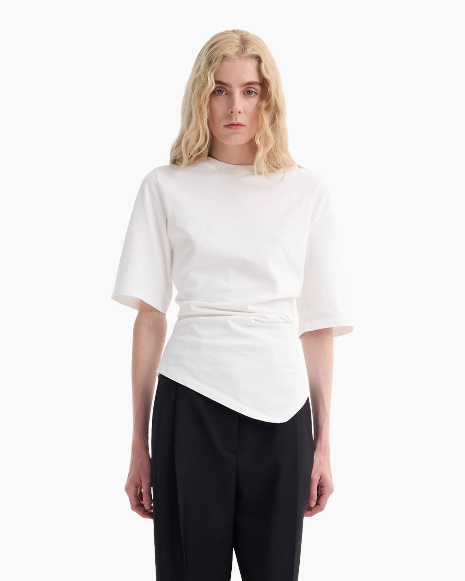 T-shirt Re-invented Twisted Off White