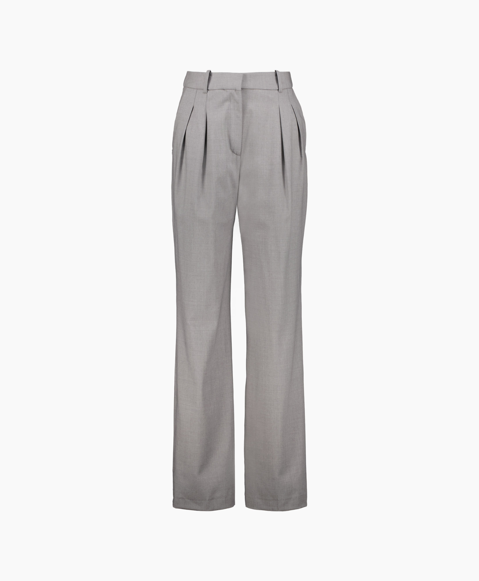 Loulou Studio Broek Sbiru Grijs