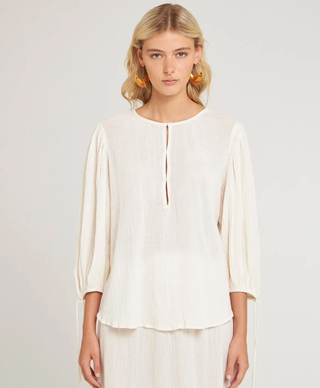 Antik Batik Blouse Lilou1blo Off White