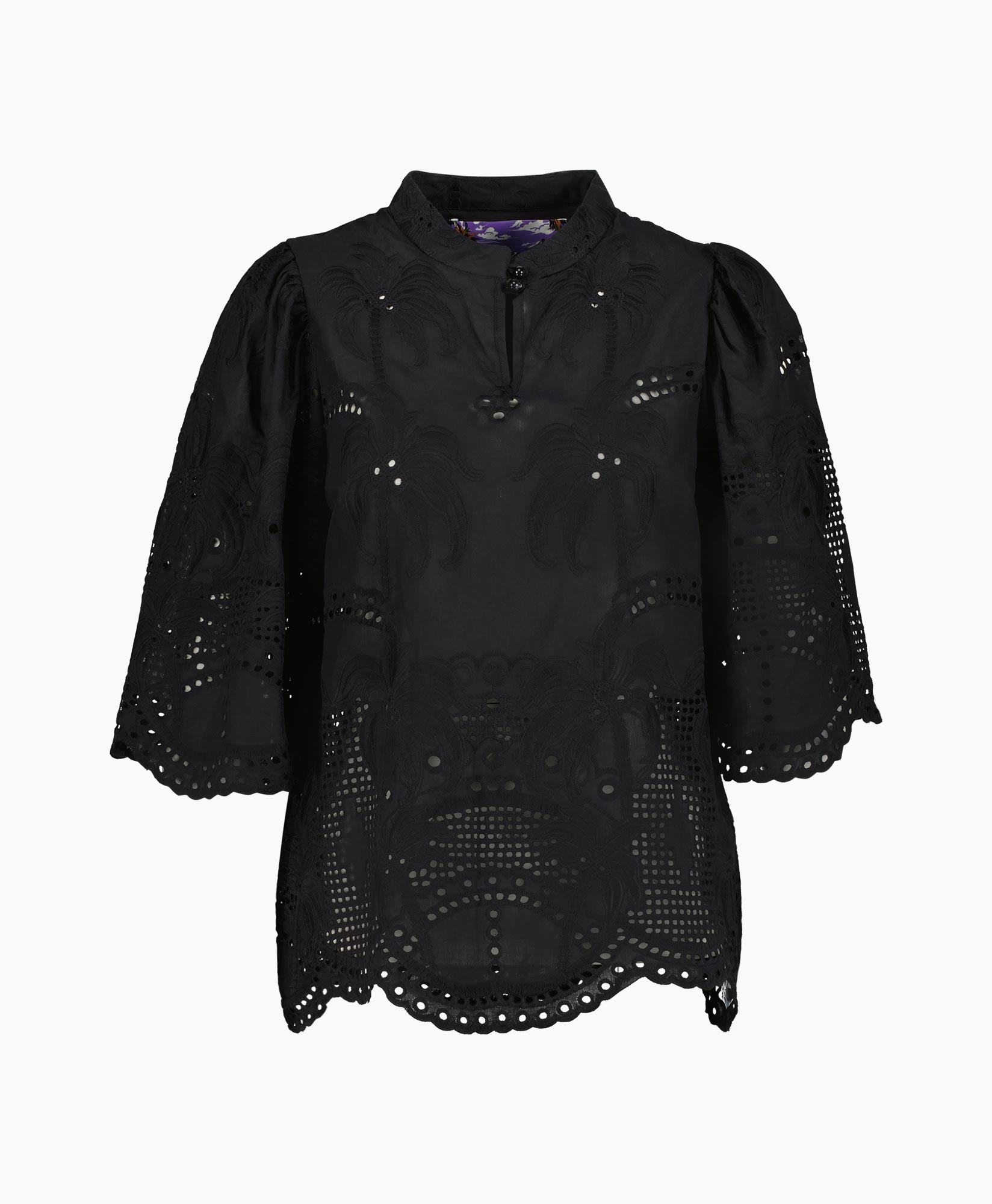Munthe Blouse Greek Zwart