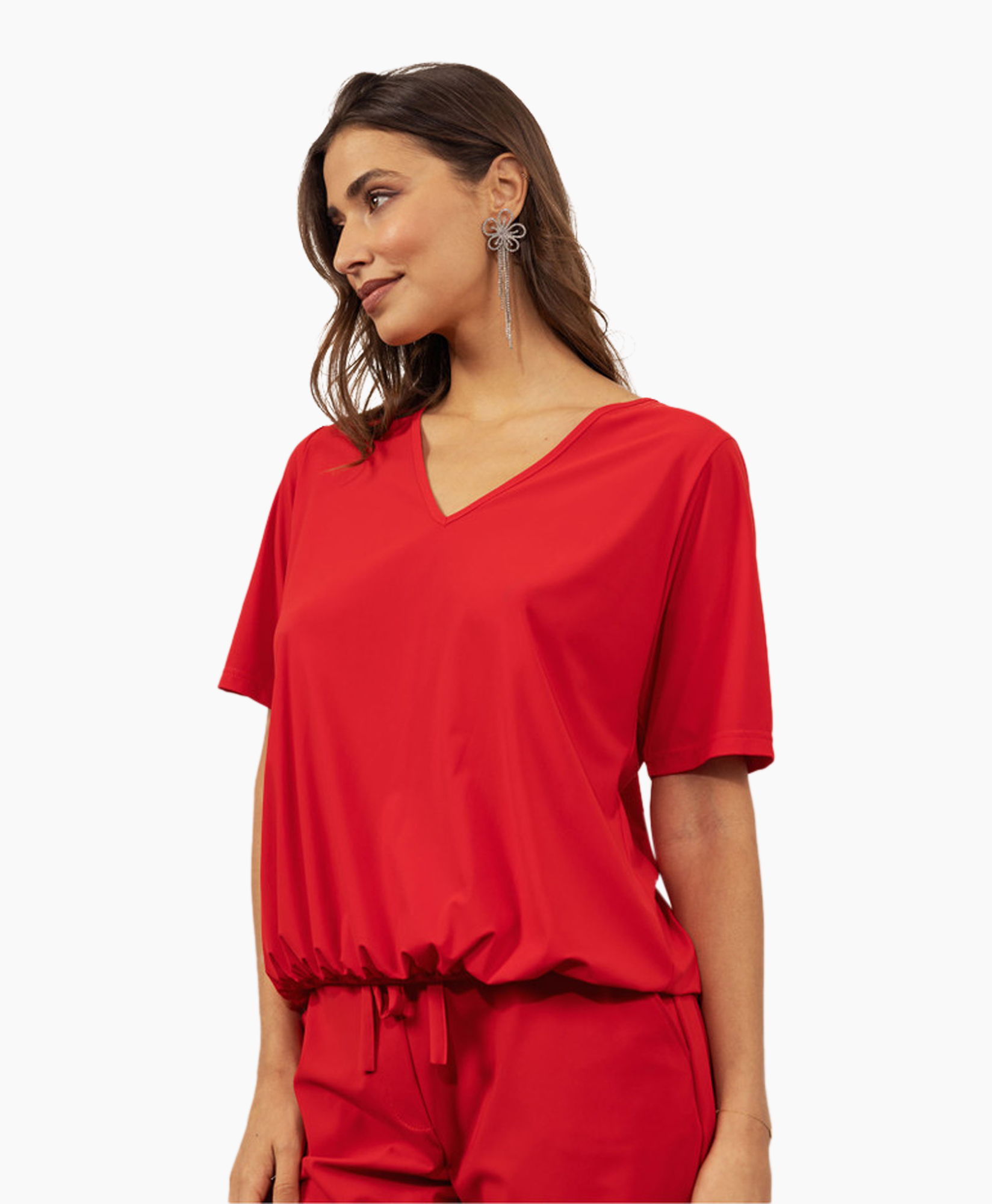 Top Vickey Sl Top Rood