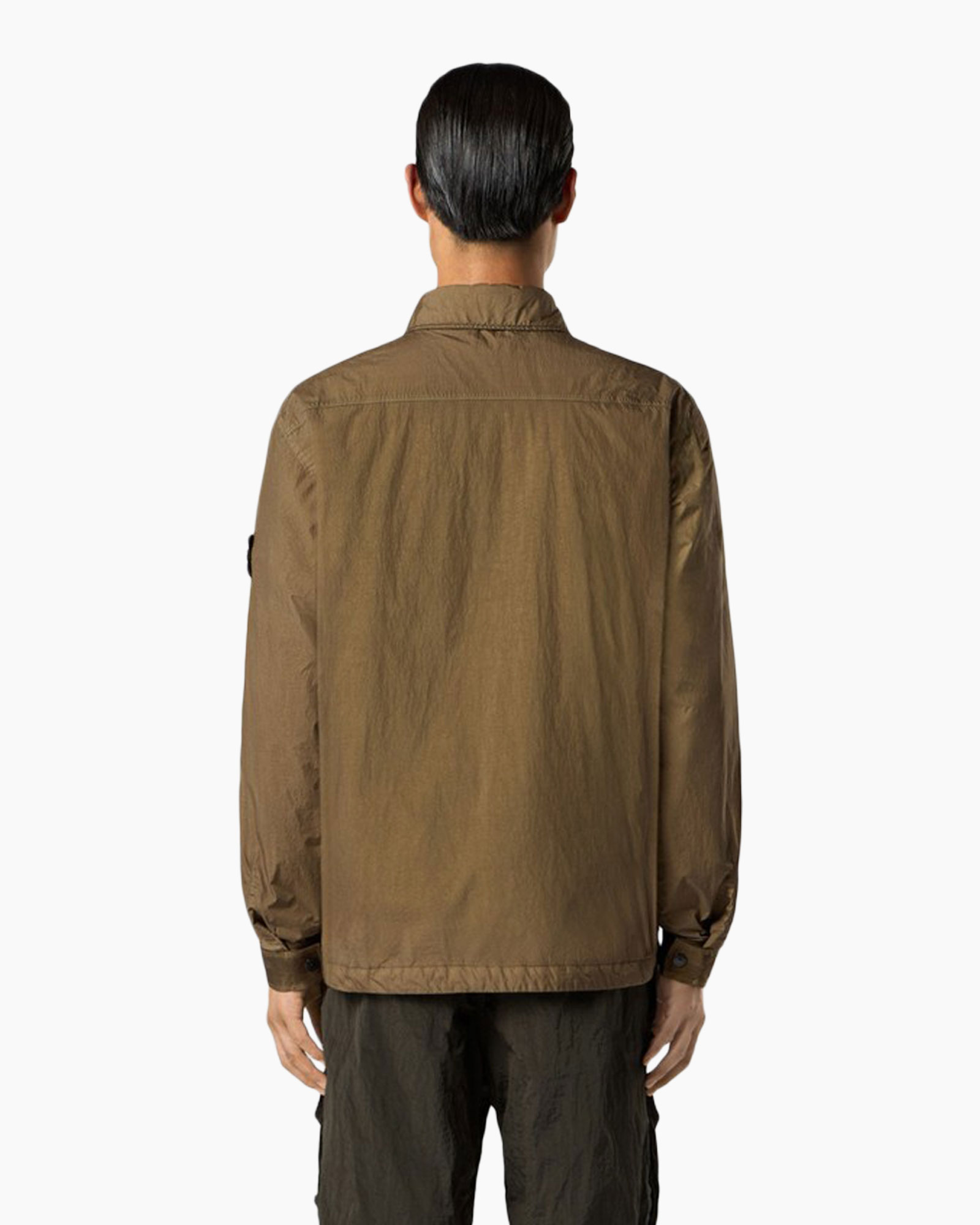 jas, lichte jas, bruin, kraag, buitenkleding