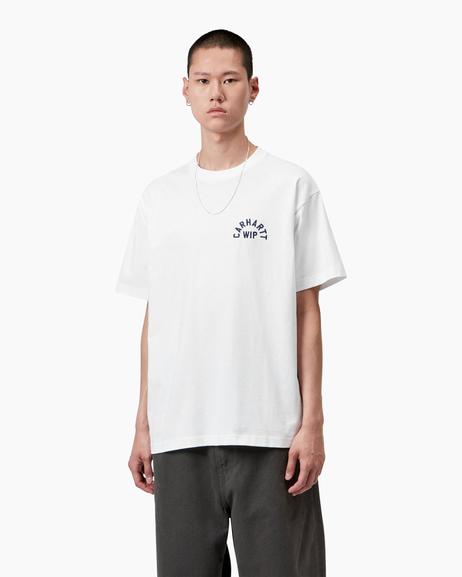 t-shirt, mouwloos, wit, rugback, katoen